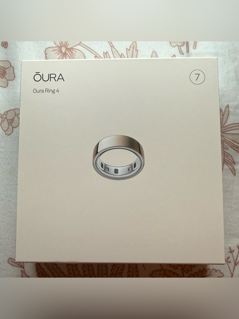 NEW | Oura Ring 4 | Size 7 | Rose Gold | DISCONTINUED COLOUR